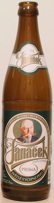 Janazek Prima bottle by Pivovar Janaèek 