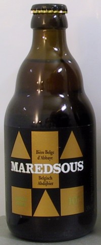 Maredsous 10 (label 2000) bottle by Moortgat 