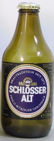 Schlösser Alt bottle by Brauerei Schlösser 