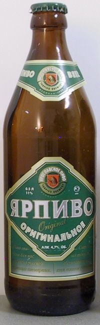 Yarpivo Original bottle by Yarpivo Brewery 