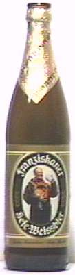 Franziskaner Hefe-Weissbier  bottle by unknown brewery