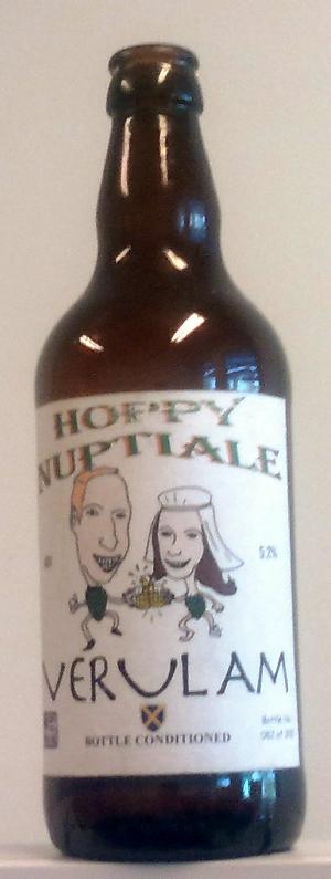 Hoppy Nuptiale bottle by Verulam Brewery 