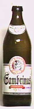 Gambrinus Vycepni Svetle bottle by unknown brewery