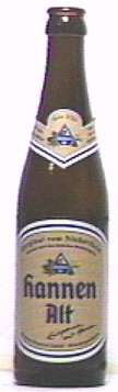 Hannen Alt (small bottle) bottle by unknown brewery