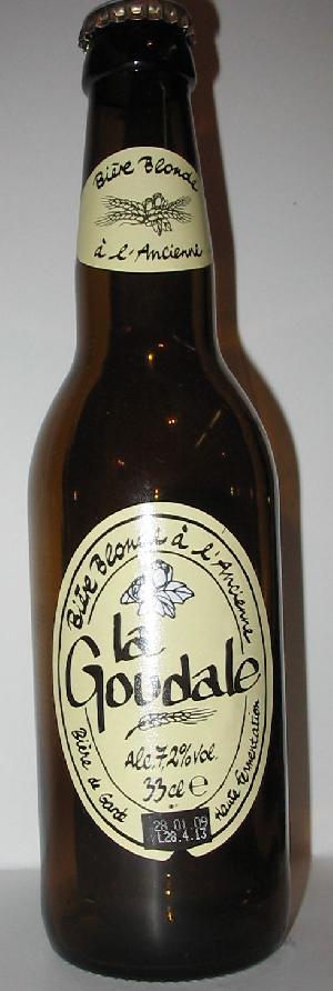 La Goudale Blonde bottle by Les Brasseurs De Gayant 
