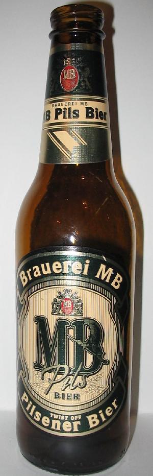 MB Pils bottle by Pivara MB 
