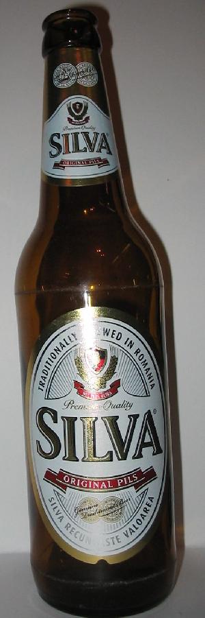 Silva Pils bottle by Heineken Romania 