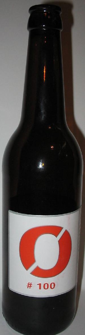 #100 bottle by Nøgne Ø; Det Kompromissløse Bryggeri AS 