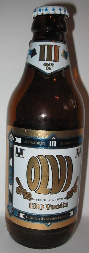 Olvi 130 Vuotta bottle by Olvi 