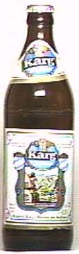 Karg Weissbier bottle by Brauerei Karg