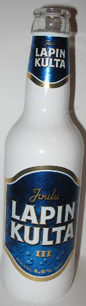 Lapin Kulta Joulu bottle by Hartwall 