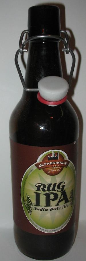 Rug IPA bottle by Bryggeriet Ølfabrikken 