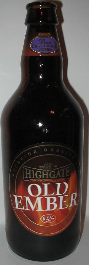 Old Ember bottle by Highgate & Warsall Brewing Company 