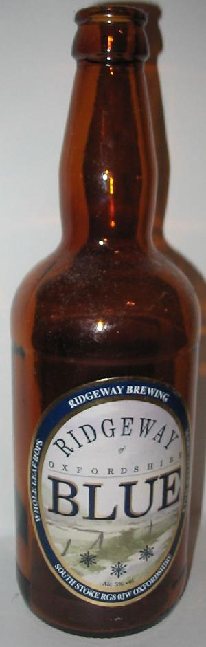Ridgeway Blue bottle by Ridgeway Brewing 