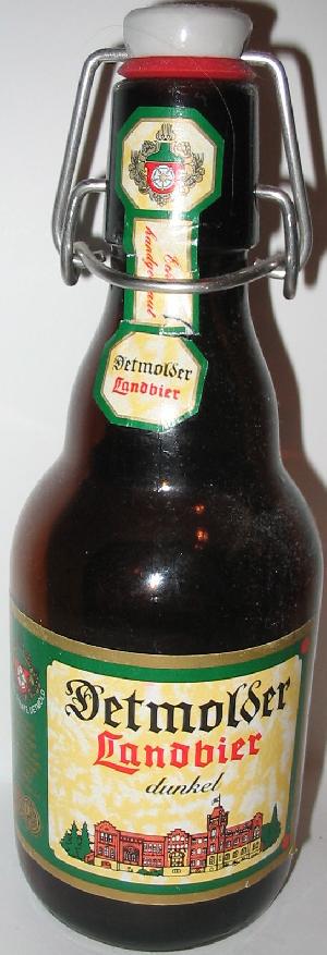 Detmolder Landbier Dunkel bottle by Privat-Brauerei Strate Detmold 