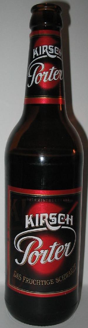 Kirsch Porter bottle by Bergquell-Brauerei Löbau 