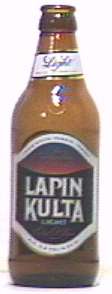 Lapin Kulta Light bottle by Hartwall