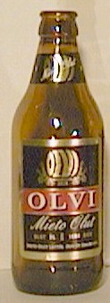 Olvi I bottle by Olvi