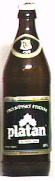 Platan bottle by Budwaiser Burgerbrau