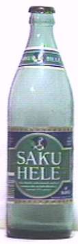 Saku Hele (different label) bottle by Saku õlletehas