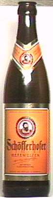 Schöfferhofer HefeWeizen bottle by Binding Brauerei