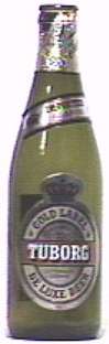 Tuborg Gold label de luxe bottle by Tuborg