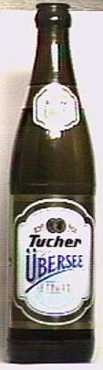 Tucher Ubersee Export bottle by unknown brewery