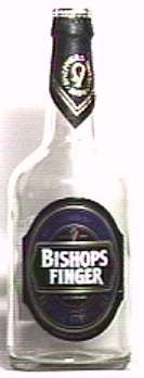 Bishops Finger bottle by Shepherd Neame 