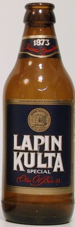 Lapin Kulta (label 1995) bottle by Hartwall 