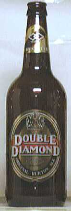 Double Diamond bottle by Ind Coope (Carlsberg-Tetley) 