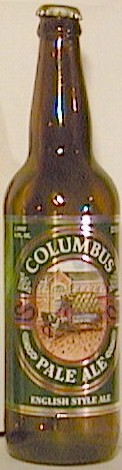 Columbus Pale Ale bottle by Columbus Brewing Co.