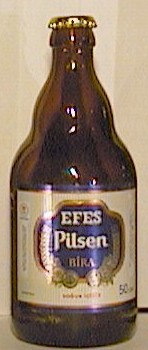 Efes Pilsen(new label) bottle by Efes 