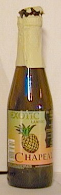 Chapeau Exotic Lambic bottle by De Troch