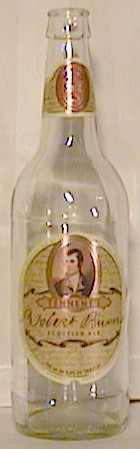 Robert Burns Scottish Ale bottle by Tennent Caledonian Brewery  