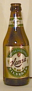 Hansa Pilsener bottle by A/S Hansa Bryggeri