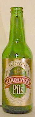 Hardanger Pils bottle by Hardanger Bryggerier