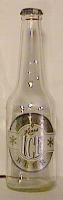 Hansa ICE Beer bottle by A/S Hansa Bryggeri