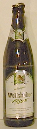 Wolfshöher Pilsner bottle by Wolfshöher Privatbrauerei