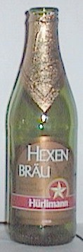Hexen Brau bottle by Hürlimann