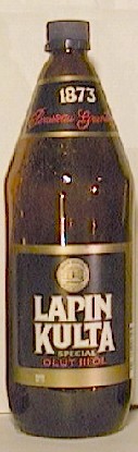 Lapin Kulta 1l bottle by Hartwall