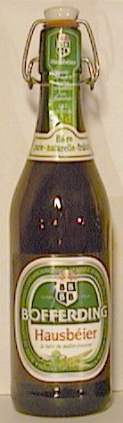 Bofferding Hausbéier bottle by Bofferding 