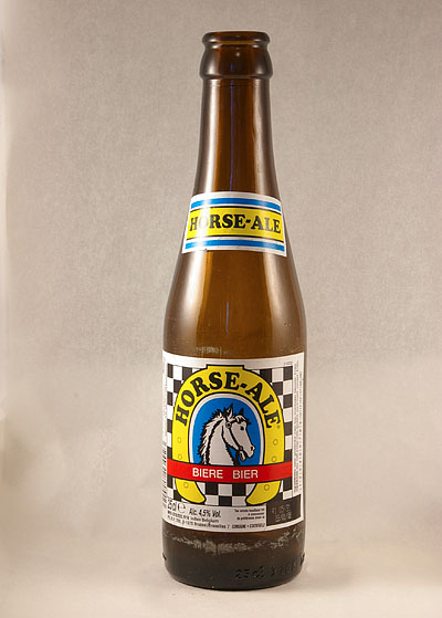 Horse-Ale bottle by InBev 