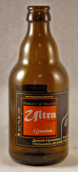 Ultra ambrée bottle by Brasserie d'Ecaussinnes 