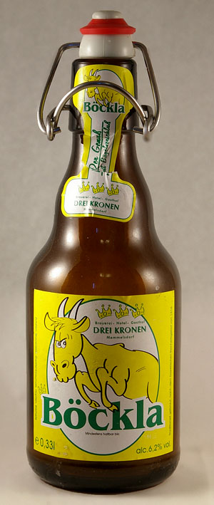 Böckla bottle by Drei Kronen 