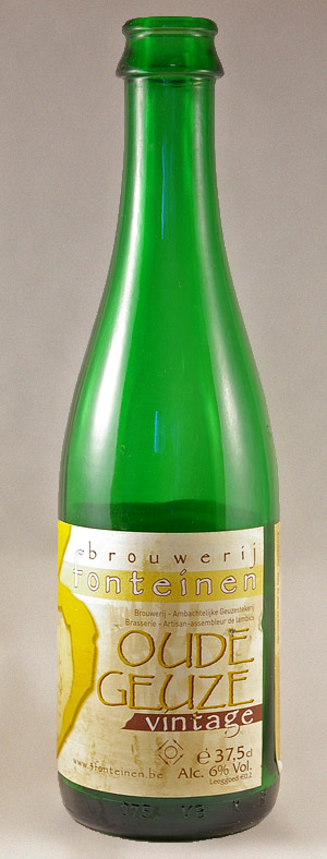 Oude Geuze vintage bottle by Brouwerij  3 Fonteinen 