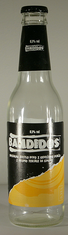 Bandidos bottle by Pivovarna Lasko 