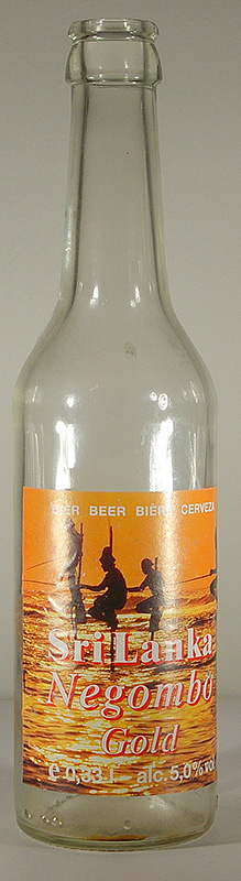 Negombo Gold bottle by Kochikade Beer Company  