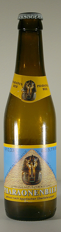 Pharaonen Bier bottle by Brouwerij Strubbe 