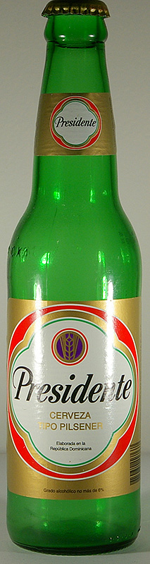 Presidente bottle by Cervecaria Nacional Dominicana 
