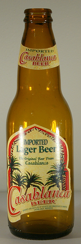 Casablanca Beer bottle by Societe Des Brasseries Du Maroc 